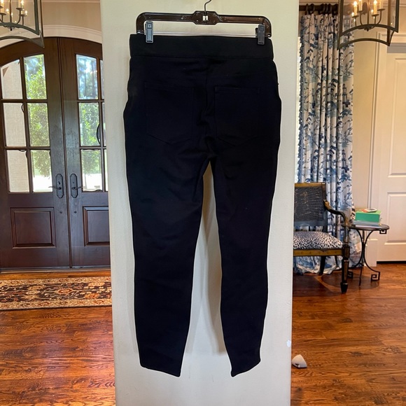 Spanx skinny “jeans.”Size L, very slim fitting. Black. Only tried on-never worn - Picture 3 of 4